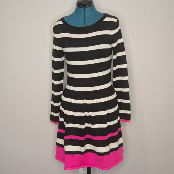 Eliza J Pleated Sweater Dress, Size M - Picture 1 of 2